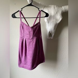 ✨SOLD✨ Lululemon Bulerias Tank in Heathered Dewberry